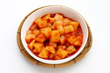 Daikon Kimchi. Tasty and spicy