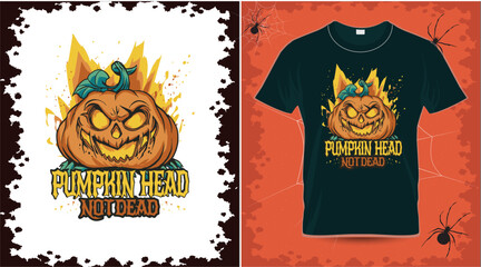 Pumpkin Head not Dead t-shirt 