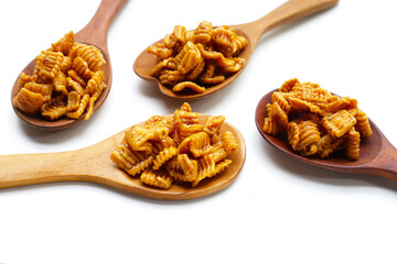 Klong Klang Krob, Thai caramelized crisps sweet dessert