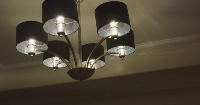 lights on chandelier shaking and flickering medium 