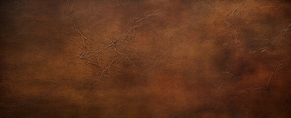 Brown Dark Leather Texture. Created With Generative AI Technology