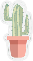 cereus cactus in a pot - 638212205