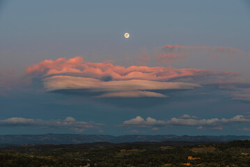Nube lenticular. 