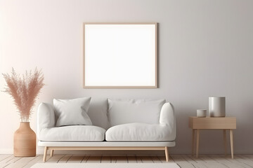 Contemporary Harmony Image Mockup, generative ai