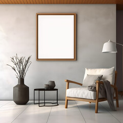 Soft Lighting Image Mockup, generative ai