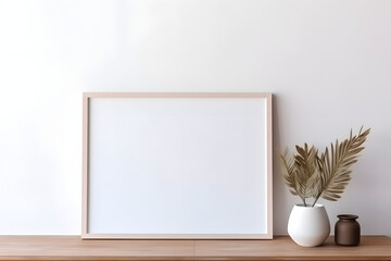 Minimalistic Image Mockup Allure, generative ai