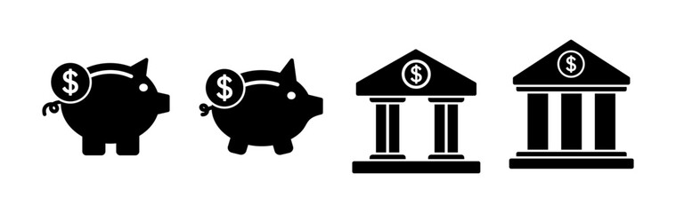 Bank icon vector. bank icon symbol