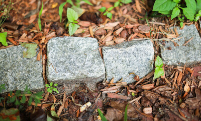 Stone texture: Solid symbolism, enduring strength, nature's resilience encapsulated in timeless...