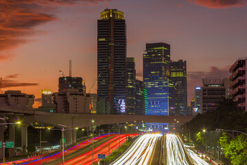 Fototapeta premium city at night