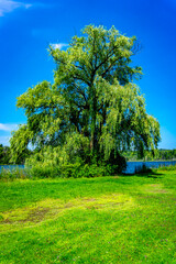 The Marylake Augustinian Monastery park grounds, King city, Mary lake, Ontario, Canada