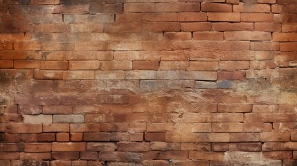 Old brick wall texture background. generative ai