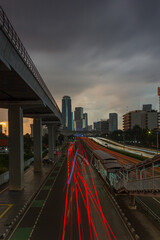 Fototapeta premium traffic in the city