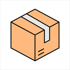 Box icon, design inspiration vector template for interface and any purpose vector illustration on white background