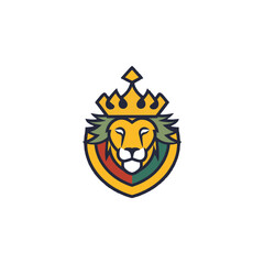 Lion Logo Illustration Vector Design Template