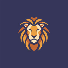 Lion Logo Illustration Vector Design Template
