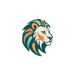 Lion Logo Illustration Vector Design Template