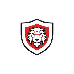 Tiger logo emblem template mascot symbol for business or shirt design.