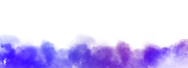 color smoke transparent background