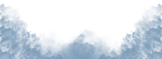 color smoke transparent background