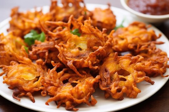 deep-fried crispy onion bhaji