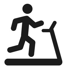 Treadmill Icon Illustration