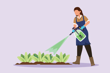 Chemistry and physics laboratory equipment concept. Colored flat vector illustration isolated. 