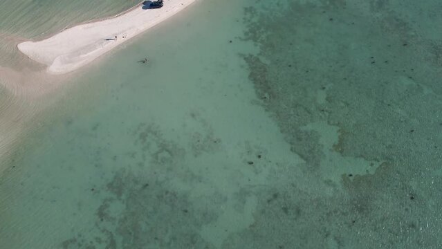 Playa coyote, Baja California sur, M&eacute;xico, dron 4k