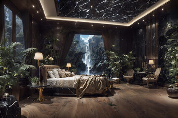 bedroom, Holtel, 