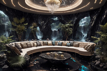  luxurious Living room