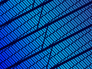 Premium background design with diagonal dark blue stripes pattern. Vector horizontal template for digital lux business banner, contemporary formal invitation, luxury voucher, prestigious gift certific