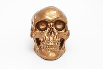 Goldener Totenkopf