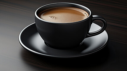 Fototapeta premium White mug mockp style , Generative Ai