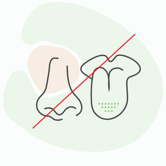 term “anosmia” refers to the total loss of sense of smell