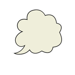 Speech Bubble Sticker