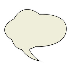 Speech Bubble Sticker