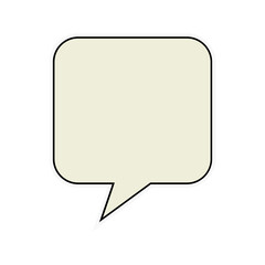 Speech Bubble Sticker