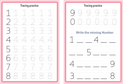 Basic Tracing for kids | Preschool tracing worksheet for handwriting motor skills | Alphabet tracing | Kindergarten essentials
