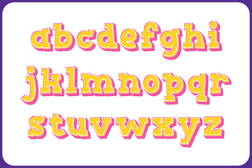 Versatile Collection of Pop Art Alphabet Letters for Various Uses