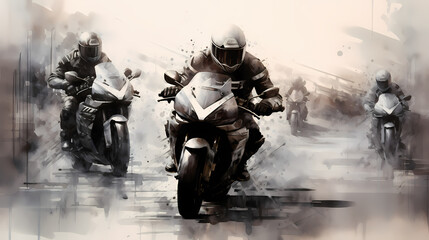 Super moto race 