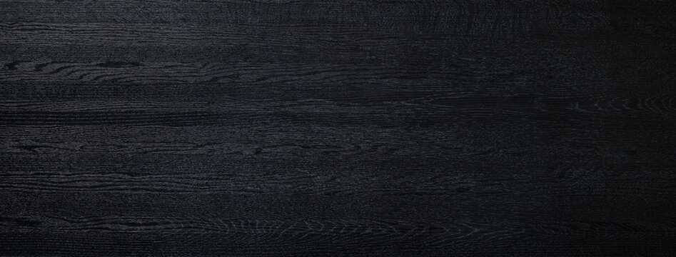 漆黒に塗装された木材の背景テクスチャー