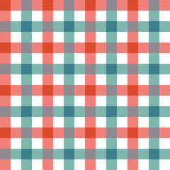 Gingham checker seamless pattern background. chess pattern wallpaper. fabric and textile swatch design. vector backdrop