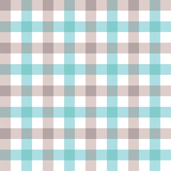 Gingham checker seamless pattern background. chess pattern wallpaper. fabric and textile swatch design. vector backdrop