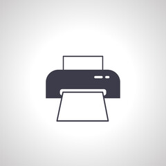 printer icon. print icon. printer icon