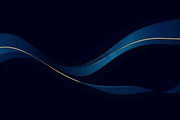 abstract blue background Generative AI