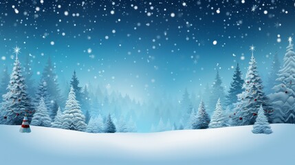 Fototapeta premium Festive joy and goodwill through this captivating scene, perfect for your message