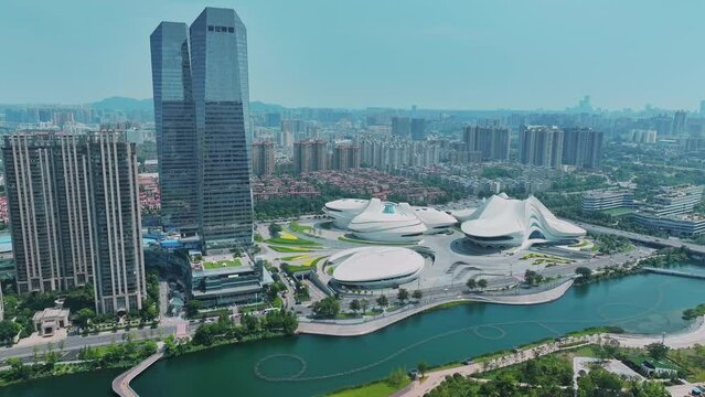 Cityscape of Changsha, China