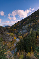 autumn in the mountains