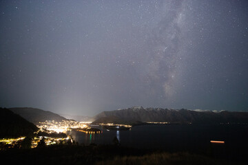 sunrise over the lake