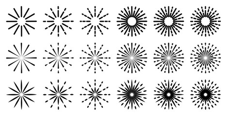 花火イラストセット