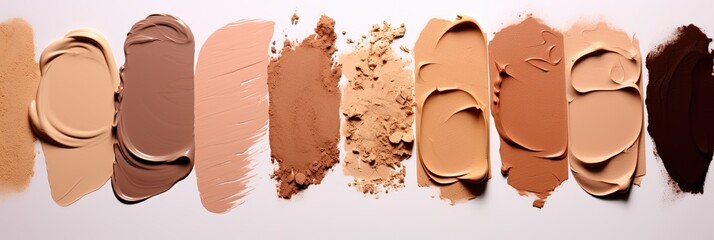 Expansion of palettes of tonal products for the skin. With Generative AI technology